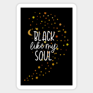 Black Like My Soul Sticker